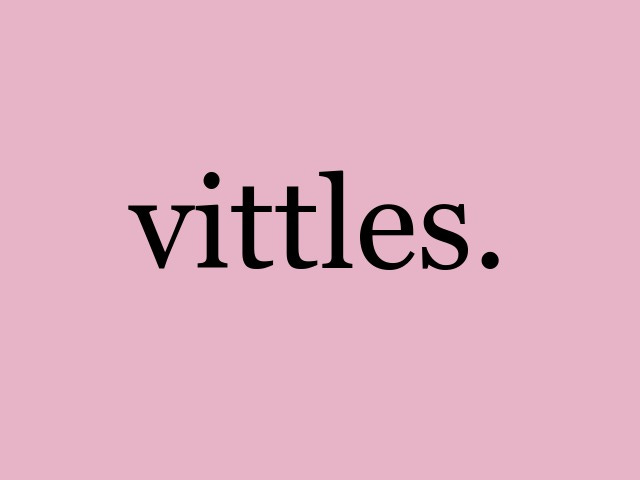 Interesting Stuff: Vittles!