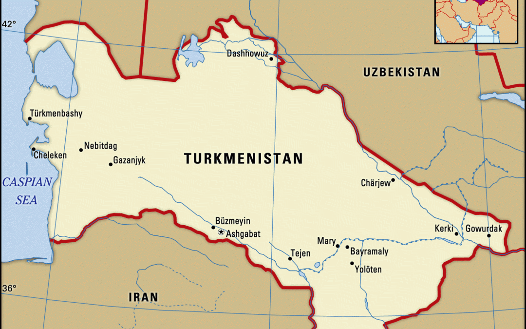 Travels in Turkmenistan (Places/Sights)