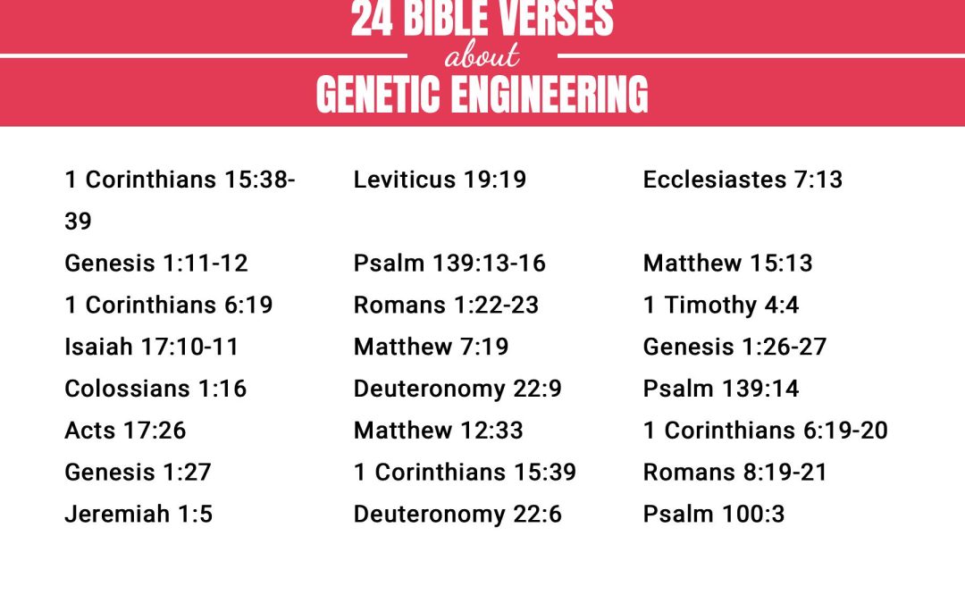 Genetic Engineering Gets Biblical (Gen 30)